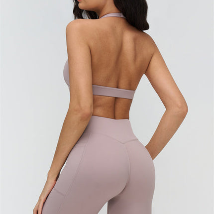 The BoldFit Sports Bra Flared Leggings 2-Piece Set