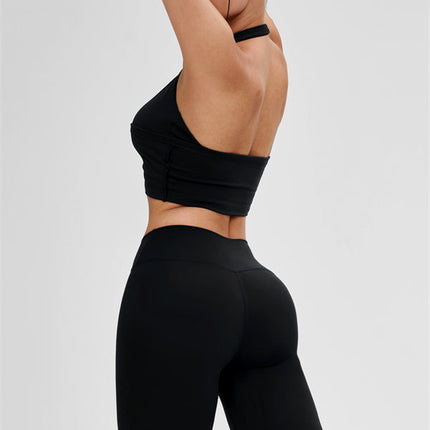 The Stride Crop Top Isabella Leggings 2-Piece Set