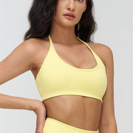 The Stride Halter Sports Bra