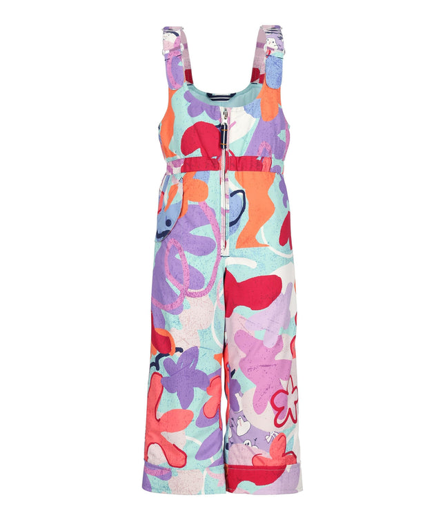 Obermeyer Kids Girls Snoverall Print Pants (Toddler/Little Kids/Big Kids) Under The Sea 7