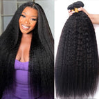 24 26 28 Inch / Kinky Straight Bundles