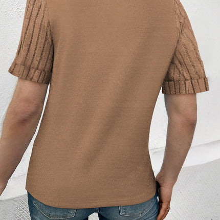 Women's Casual Short Sleeve T-Shirt Loose Fit Summer Top