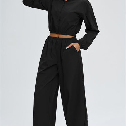 The Svelte UV protection Crop Hoodie