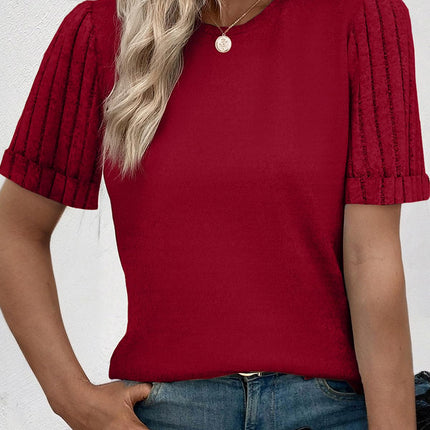 Women's Casual Short Sleeve T-Shirt Loose Fit Summer Top