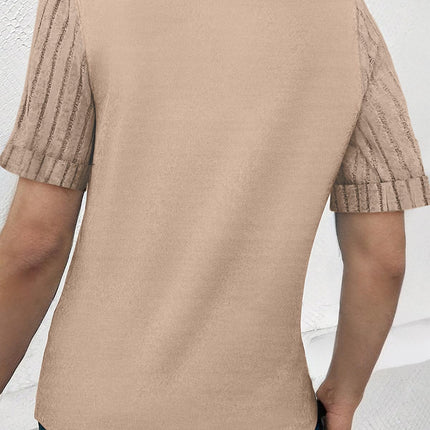 Women's Casual Short Sleeve T-Shirt Loose Fit Summer Top