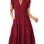 X-Large / Wine Red