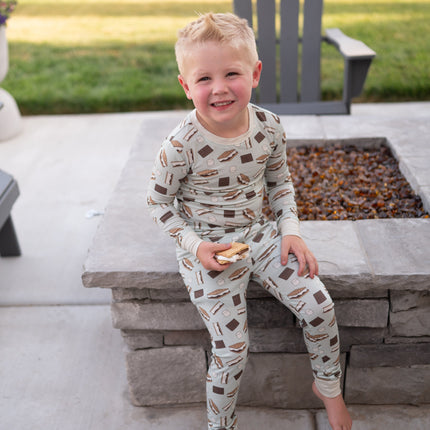 S'more to Love (Long Sleeve PJ) - Blue