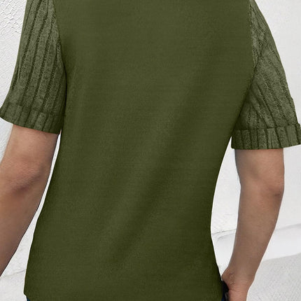 Women's Casual Short Sleeve T-Shirt Loose Fit Summer Top