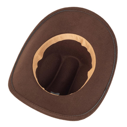 Women's Western Rhinestone Cowboy Hat - Bling Diamond Band Rodeo Fedora