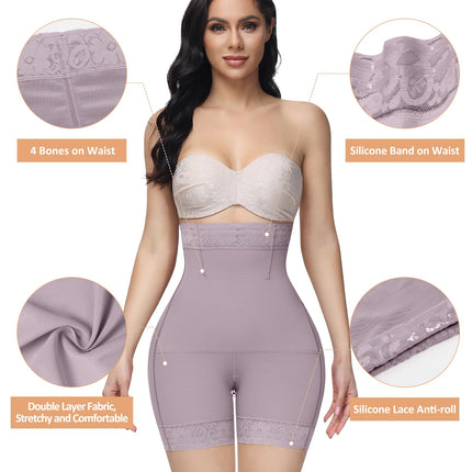 Women's Butt Lifting Shapewear Shorts - Tummy Control Compression Underwear