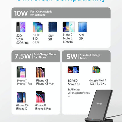 Anker <b>313</b> Wireless Charger (Stand)