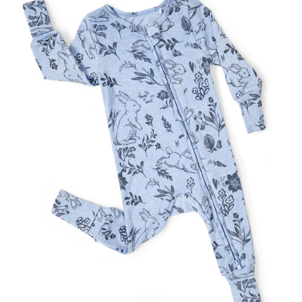 PATPAT Baby Footie Pajamas - Premium Tencel Lyocell & Wool Romper with 2-Way Zipper