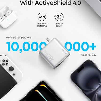 Anker Laptop Power Bank (25K, 165W, Built-In and Retractable Cables)