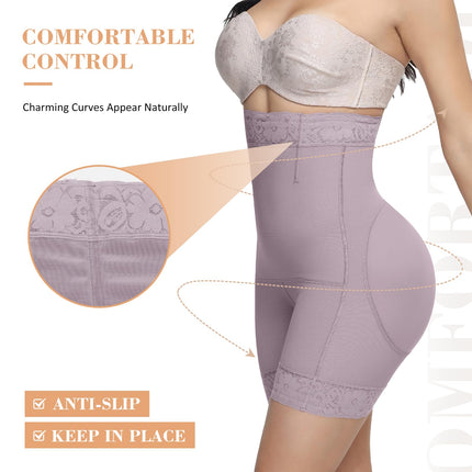Women's Butt Lifting Shapewear Shorts - Tummy Control Compression Underwear
