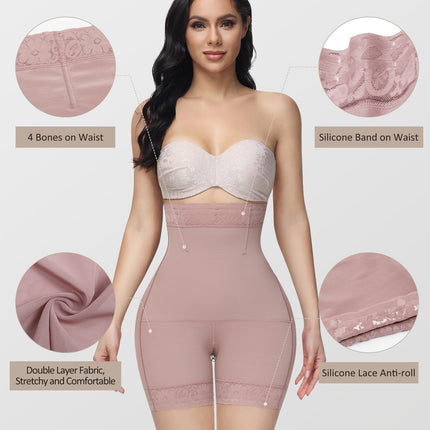 Women's Butt Lifting Shapewear Shorts - Tummy Control Compression Underwear