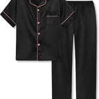 6-7 / Black (Short Sleeve & Pants)
