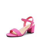 6.5 / Hot Pink-suede