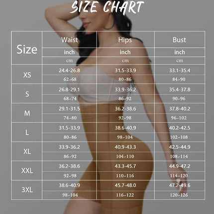 Women's Butt Lifting Shapewear Shorts - Tummy Control Compression Underwear
