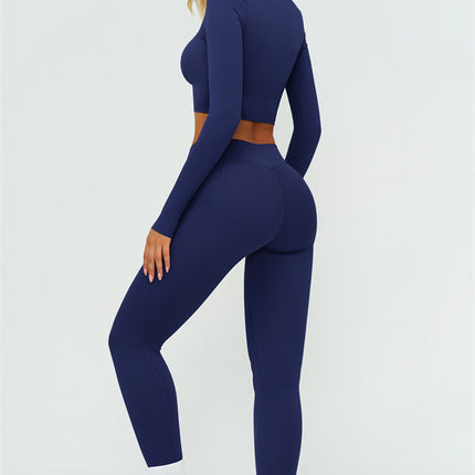 The Lushness Long Sleeve Crop top