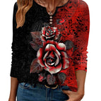 XX-Large / Red Flower