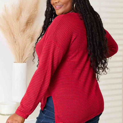 Culture Code Full Size Wide Notch Relax Women Top