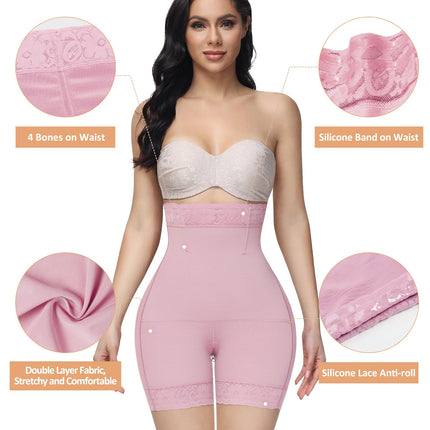 Women's Butt Lifting Shapewear Shorts - Tummy Control Compression Underwear