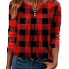 Large / Red Plaid