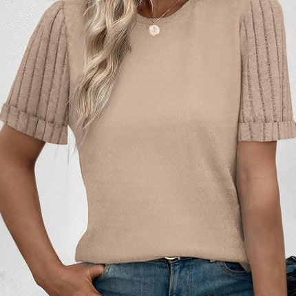 Women's Casual Short Sleeve T-Shirt Loose Fit Summer Top