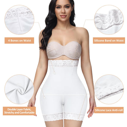Women's Butt Lifting Shapewear Shorts - Tummy Control Compression Underwear