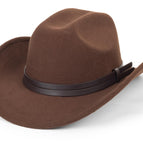 Medium / Brown With Band