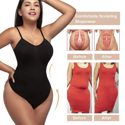 Women's Shapewear Bodysuit Tummy Control Seamless Body Shaper