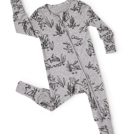 PATPAT Baby Footie Pajamas - Premium Tencel Lyocell & Wool Romper with 2-Way Zipper