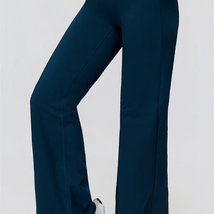 The FemmeFit Zip Jacket Straight Leg Pants 2-Piece Set
