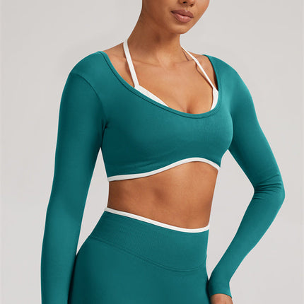 The Elevate Long Sleeve Crop top