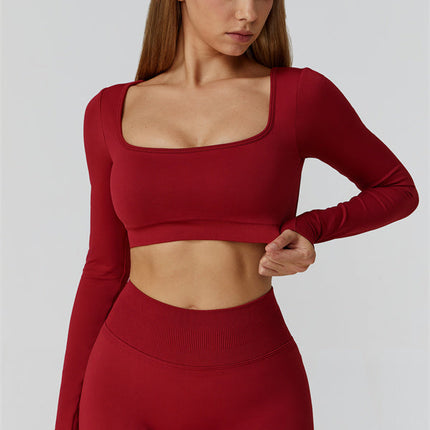 The Reign Long Sleeve Crop Top