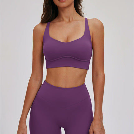 The Kinetic Cross Back Sports Bra Leggings 2-Piece Set
