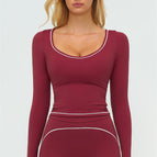 Burgundy / S