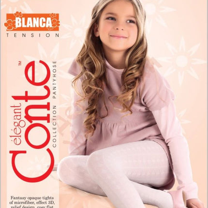 Conte Blanca 60 Den - Fantasy Opaque Tights For Girls - 4yr. 6yr. 8yr. 12yr. (8С-100СП)