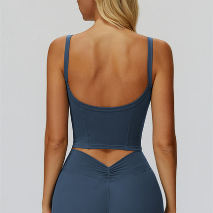 The Fyra Crop Tank Shorts 2-Piece Set