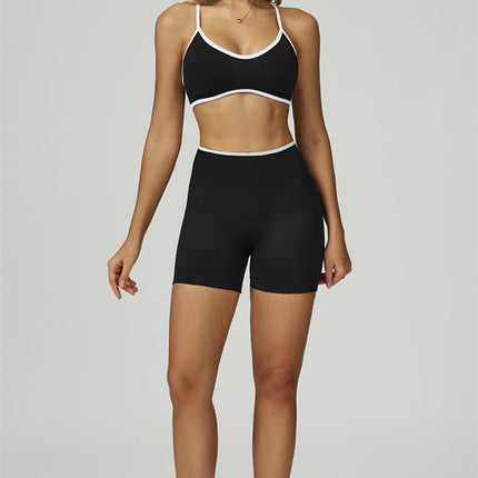 The Prime Line Sports Bra Shorts 2-Piece Set