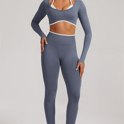 The Elevate New Long Sleeve Crop top