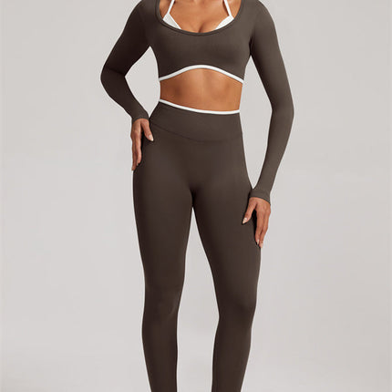 The Elevate Long Sleeve Crop top