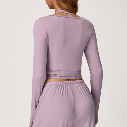 The Sprint Long Sleeve Crop Top