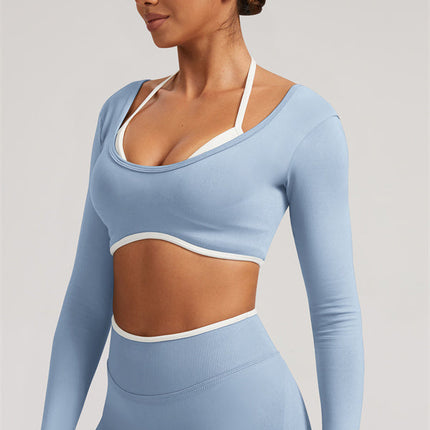 The Elevate Long Sleeve Crop top