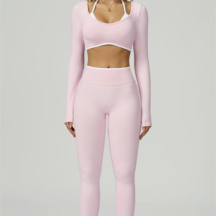 The Prime Line Long Sleeve Crop Top