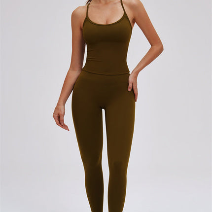 The Svelte Cross Back Tank Top