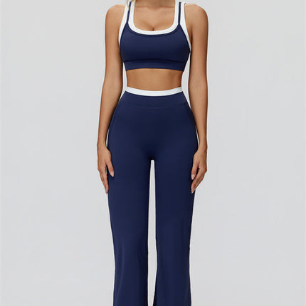 The Canyon Sports Bra Flared Leggings 2-Piece Set