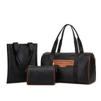 Black With Brown