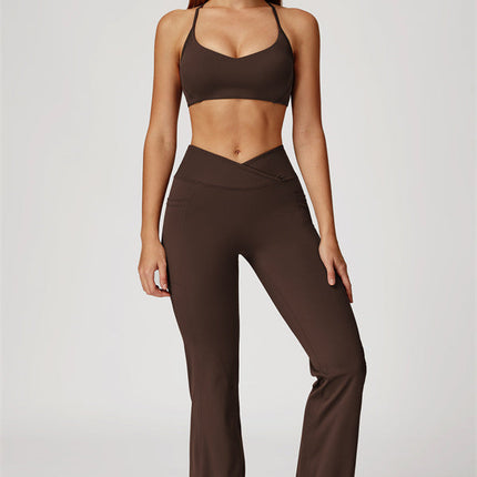The Propel Sports Bra Flared Leggings 2-Piece Set