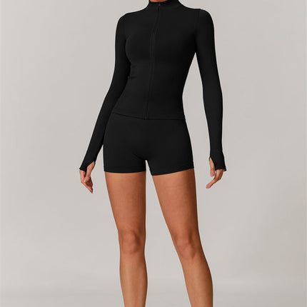 The Nova Luxe Jacket Shorts 2-Piece Set